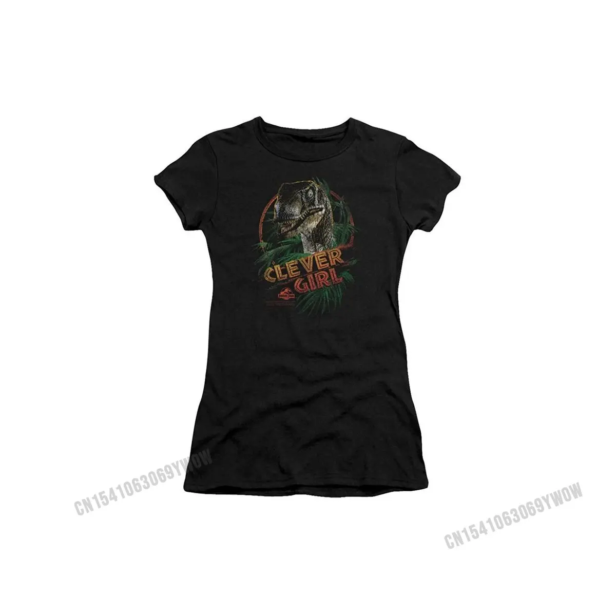 Хуниорс &quotПарк Юрского периода&quot Умная Девушка юниоров (тонкий) Футболка