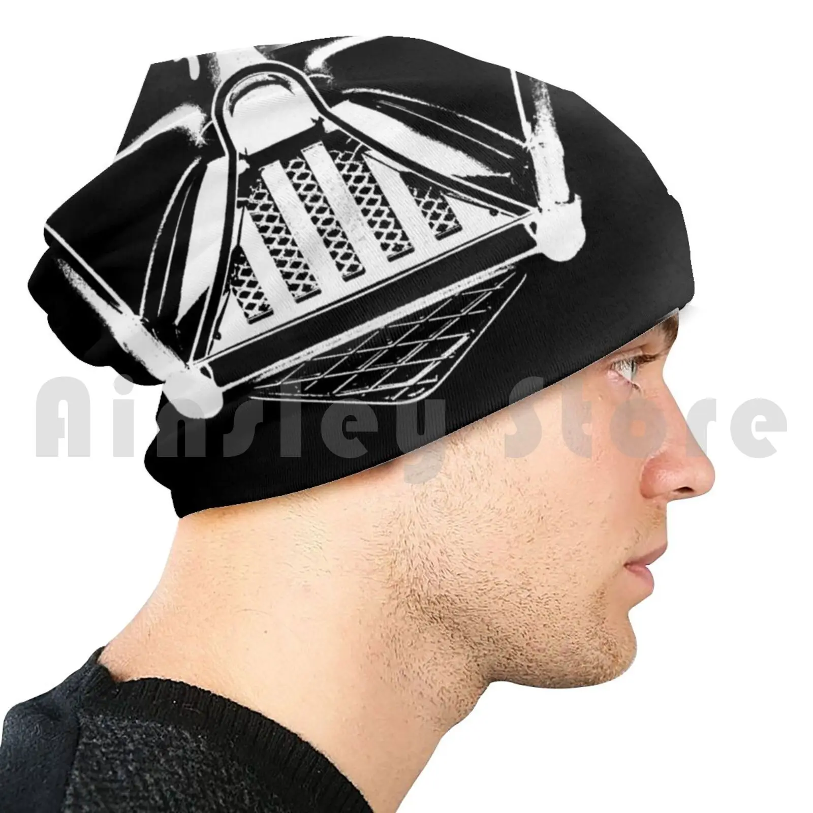 Тёмный Вейдер Шапка-бини с принтом сделай сам