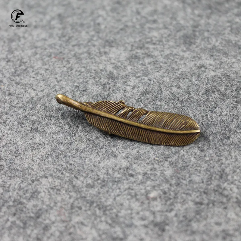 Новые латунные медные винтажные Колечки листья означает воспользоваться