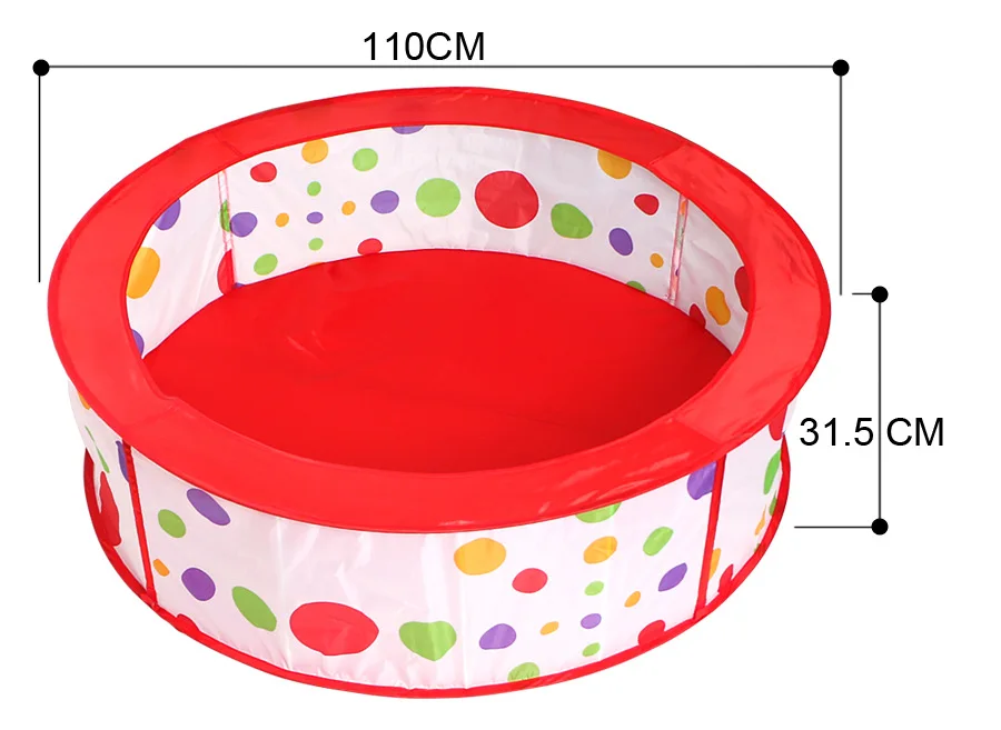 Детская палатка игровой домик складной бассейн для шаров Круглый Океанский