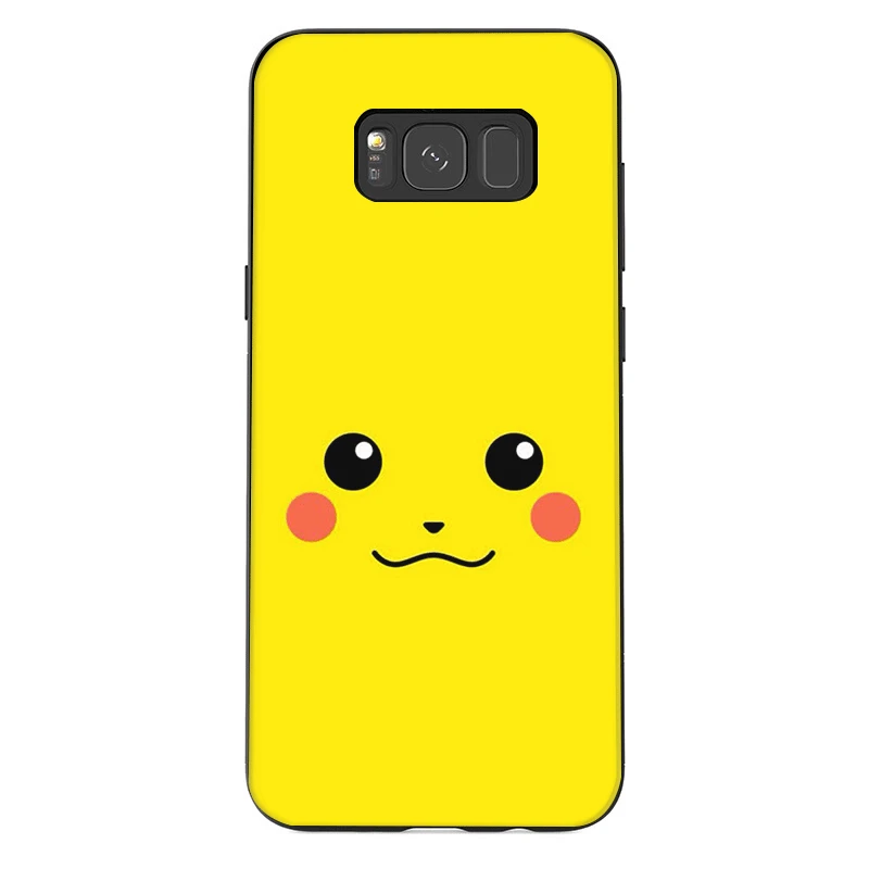 Мобильный чехол для телефона из ТПУ для Samsung Galaxy S6 S7 край S8 S9 S10 S10E Plus Note 8 9 M10 M20 M30 M40 чехол с изображением покемона Пикачу, детская