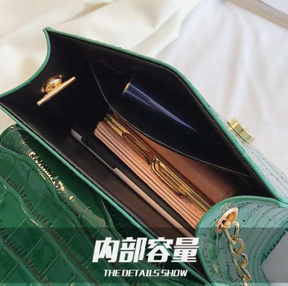 

Elegant Female Stone Pattern Tote bag 2020 New High Quality PU Leather Women's Designer Handbag Chain Shoulder Messenger Bag