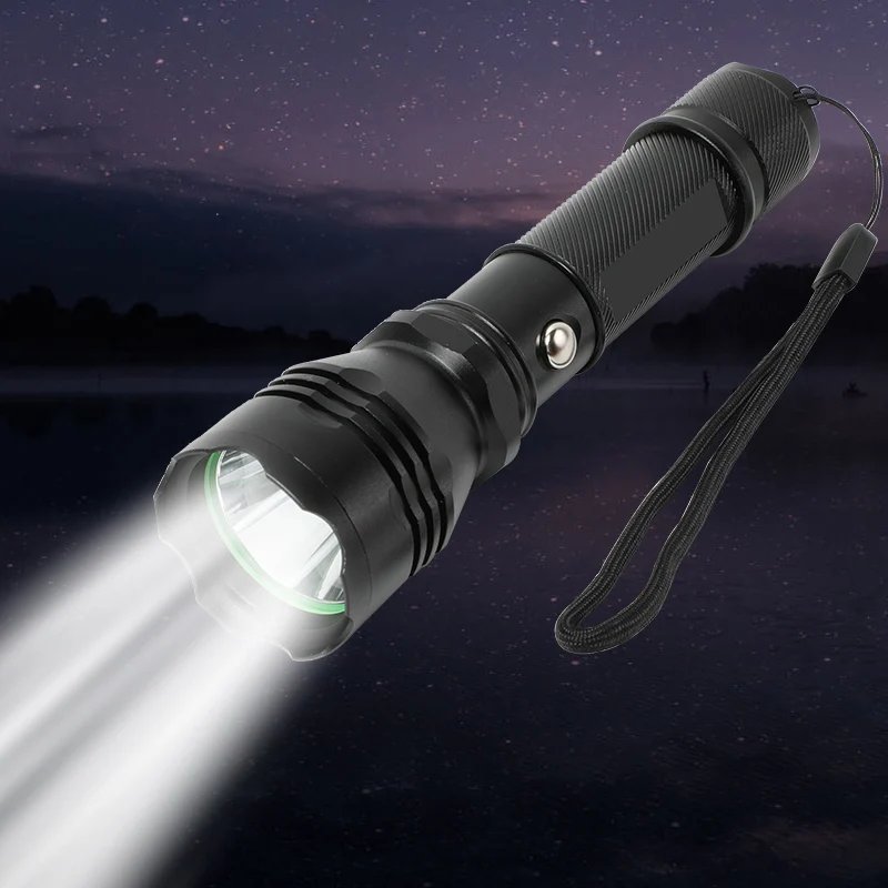 

Led Outdoor Flashlight Waterproof Ultra Bright Torch T6/L2/Q5 4000 Lumens 18650 Battery Torch Camping Powerful Led Flashlight