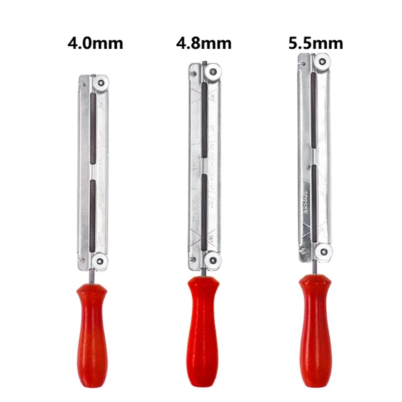 

Electric Chain Saw Hand File 4mm 4.8mm 5.5mm Used to Quick and Accurate Sharpening Great Gifts for friends Dad Husband