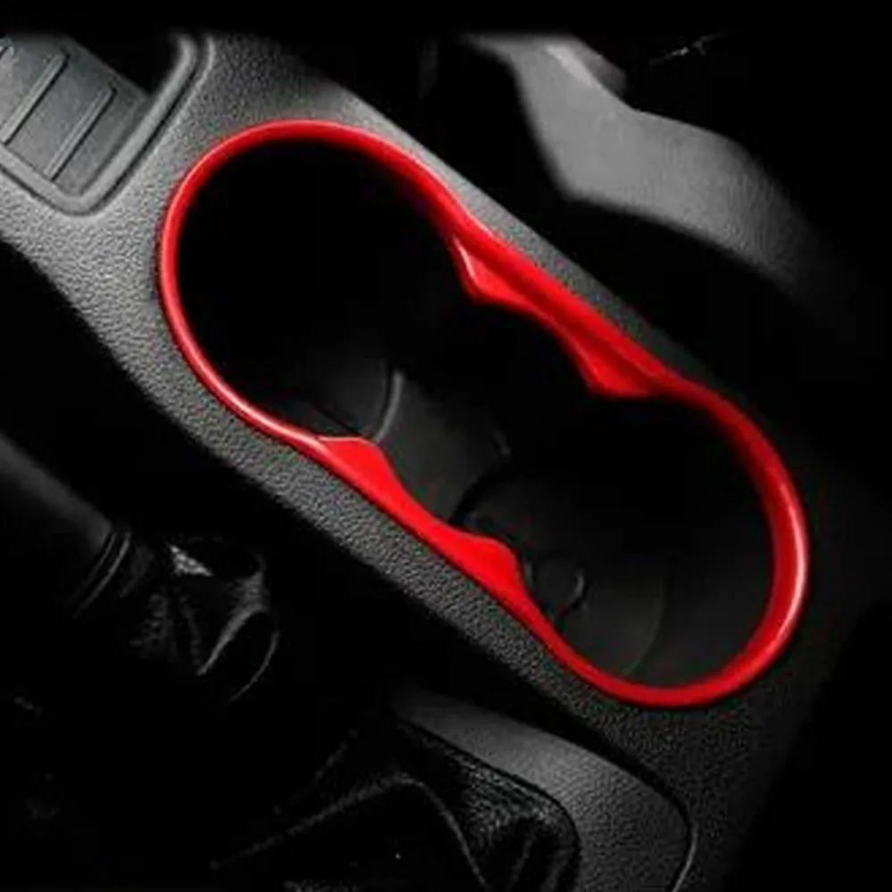 Xburstcar автомобильные декоративные наклейки на стаканы для воды ABS хромированные аксессуары для Ford Focus 2 MK2 2009-2011 Fiesta 2009