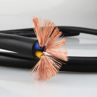 audiocrast p103 ofc hifi hi end audio powerline amplifier power cable 6mm square ofc diy power cable