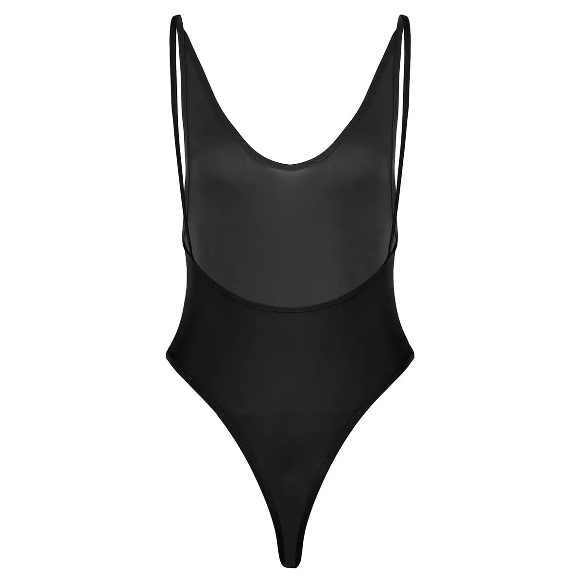 Женское сексуальное нижнее белье комбинезон с глубоким U образным вырезом и