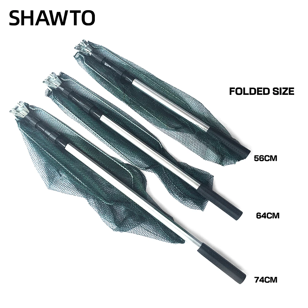 Раздвижная рыболовная сеть из алюминиевого сплава 1 5 м 7 2 телескопическая