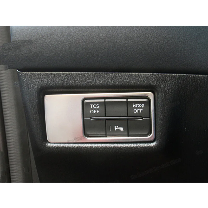 Lsrtw2017 Нержавеющая сталь фар автомобиля переключатель регулировки рамки Планки