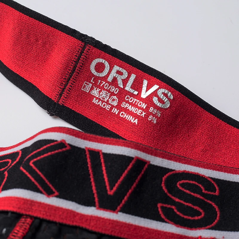 ORLVS Men's Underwear Men Sexy Briefs Jockstrap Pouch Cuecas Man Cotton Panties Thongs Mesh Underpants Gay Slip Homme Srting |