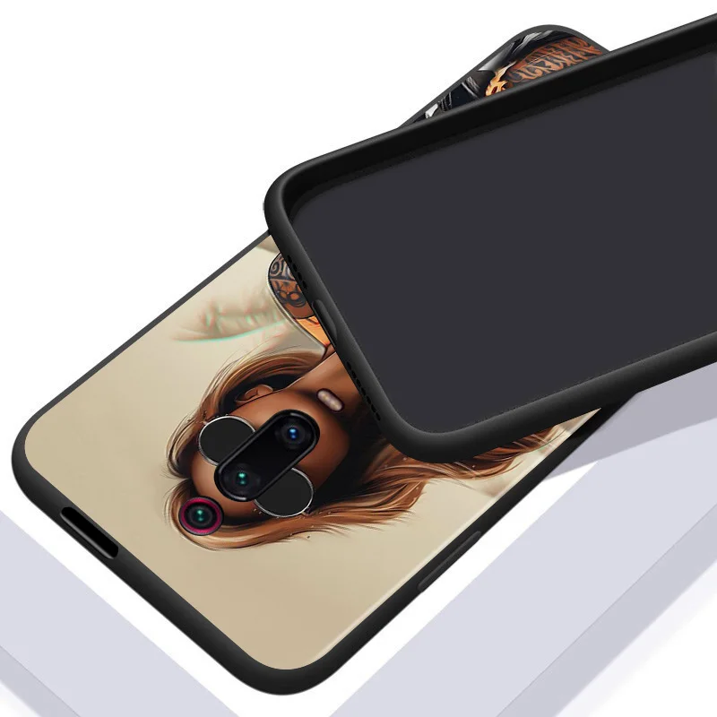 

Cool Fashion Sexy Tattoo Girl For Xiaomi Redmi K30 Ultra 10X 9I 9C 9A 9 GO K20 8A 8 S2 Poco X2 M2 F2 Pro 5G Phone Case
