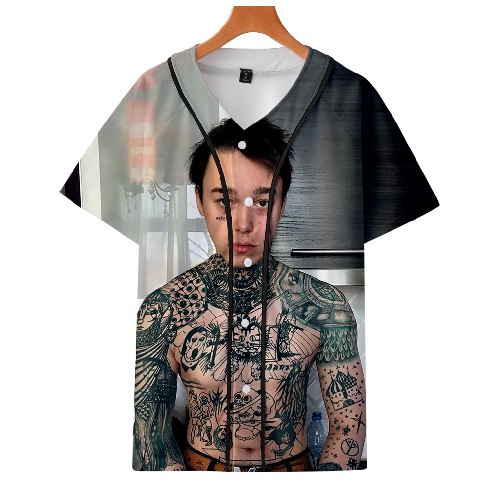 Повседневная крутая Бейсбольная Футболка с 3D принтом для мужчин и женщин летняя