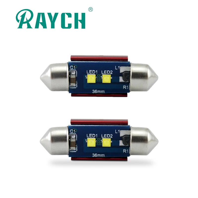 

2 шт. Festoon C5W C10W 31 мм 36 мм 39 мм 41 мм номерной знак внутренний светильник для чтения 6000K чистый белый без ошибок сообщение об ошибке