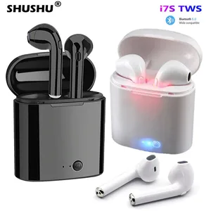 i7s tws bluetooth 5 0 earphones wireless headphones sport earbuds headset for huawei iphone oppo xiaomi tws music headset free global shipping