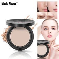 music flower music flower rejuvenation concealer cream powder cake dry and wet durable makeup foundation