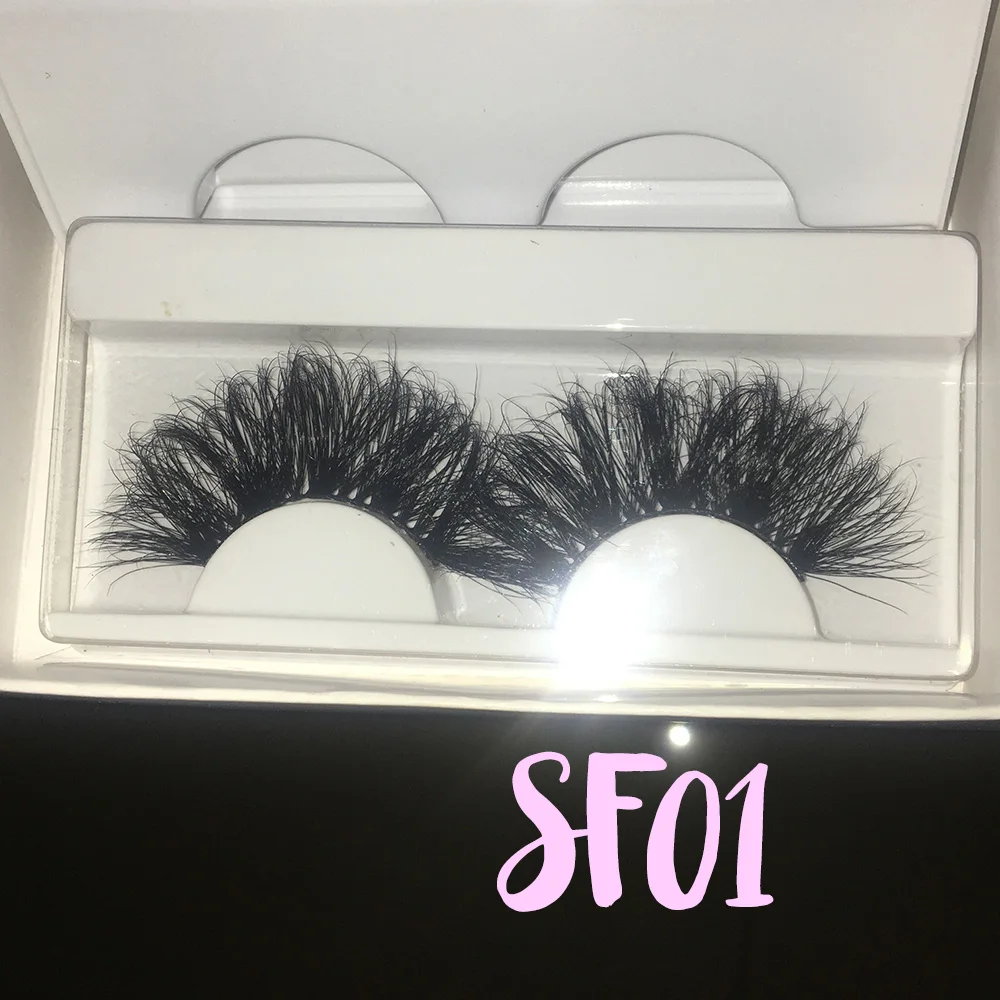 

BossGirl Eyelashes Mink Lashes Make Up Fake Lashes Mink Eyelashes Full Band Premium Dramatic Fluffy Wispy Long 25mm 5D Mink Lash