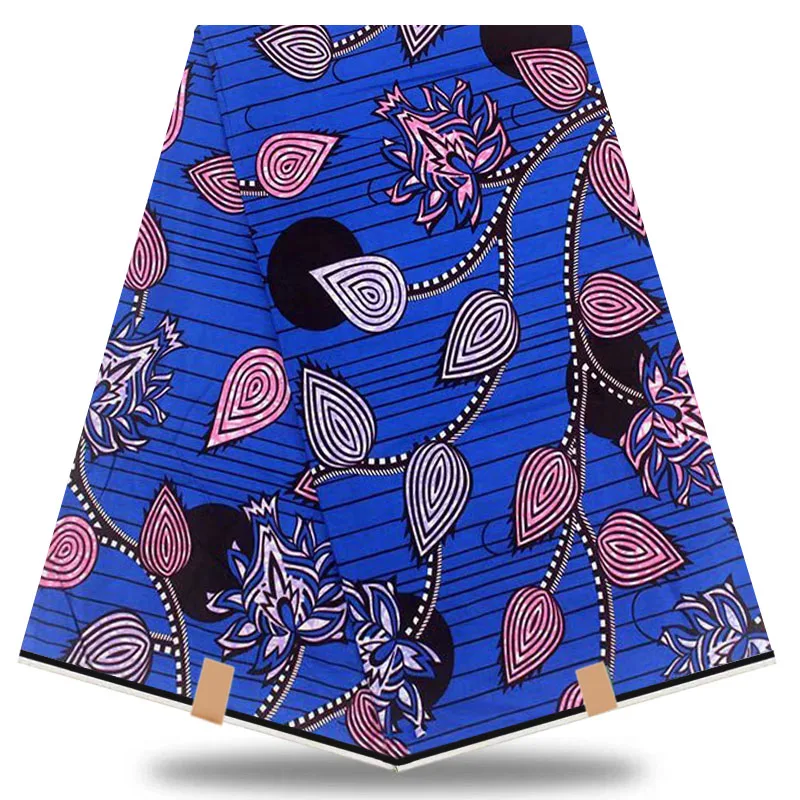 В африканском стиле настоящий воск принт хлопок 100% новый дизайн 2021 Анкара tissus