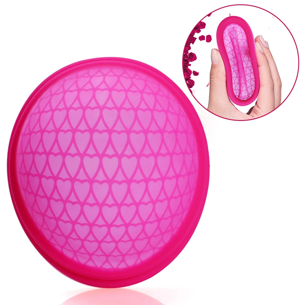Menstrual Reusable Disc Flat-fit Design Cup Extra-Thin Sterilizing Silicone Discs Tampon/Pad Alternative | Красота и здоровье