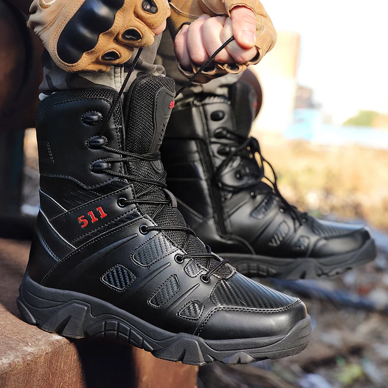 top hombre boots invierno and zapatos bota autumn size sports vintage leather mens large men shoes air heels black thick for 46 | Обувь