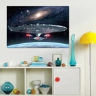 Hd печать на стене холст Звездный путь фильм плакат космический искусство Модульная картина печать домашний Декор Рамка