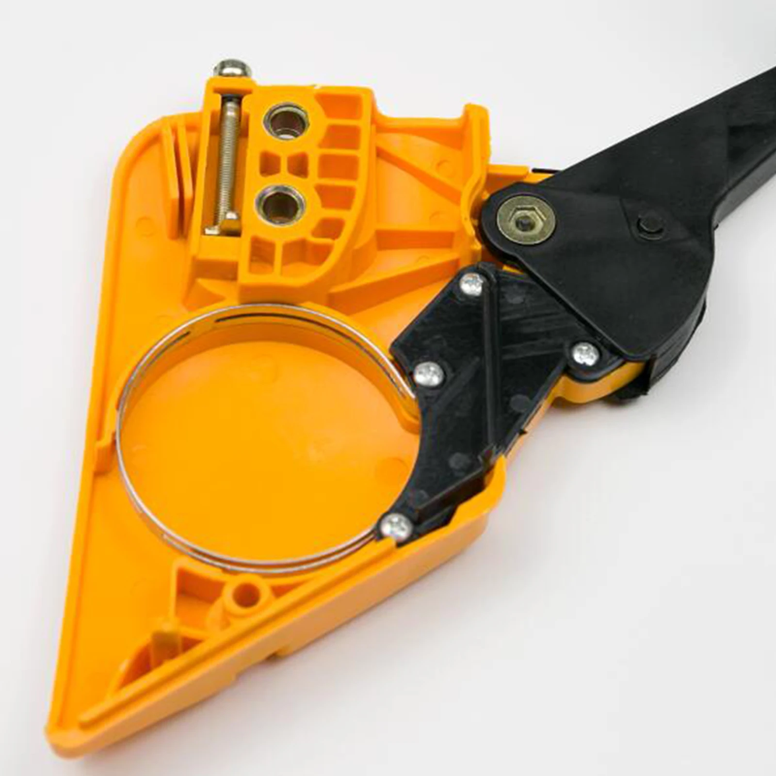 Муфта цепной пилы крышка цепи рукоять стояночного тормоза сбоку сборка кожуха