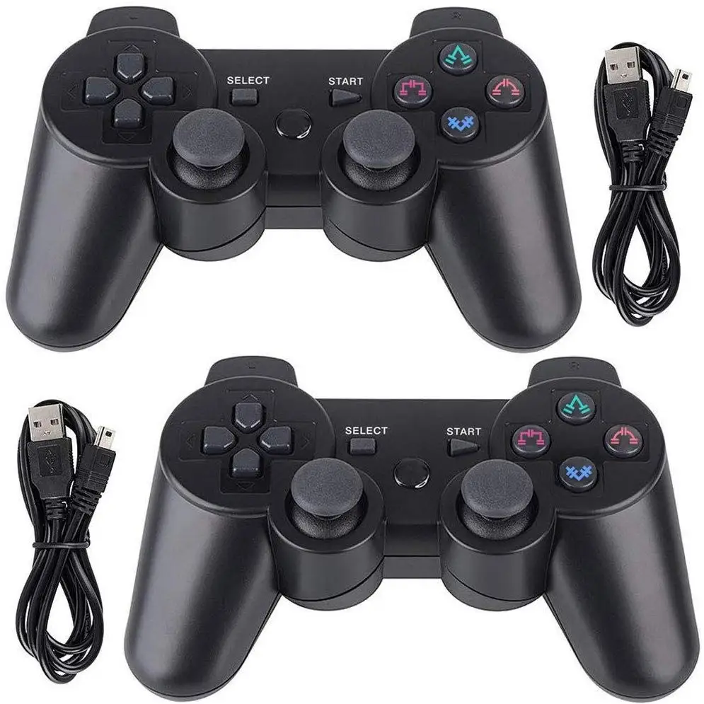 PS3 контроллер 2 шт Беспроводной 6-axis Dual Shock игровой пульт дистанционного