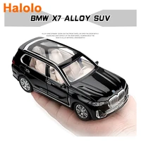 halolo 132 bmw x7 simulation alloy toy cars diecast pull back suv car model children toys off road vehicles gift a35