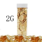 1 шт. 2 г съедобные хлопья из натуральной Лист из золотой фольги Schabin 24 К золото выпечка художественные инструменты для украшения торта шоколад