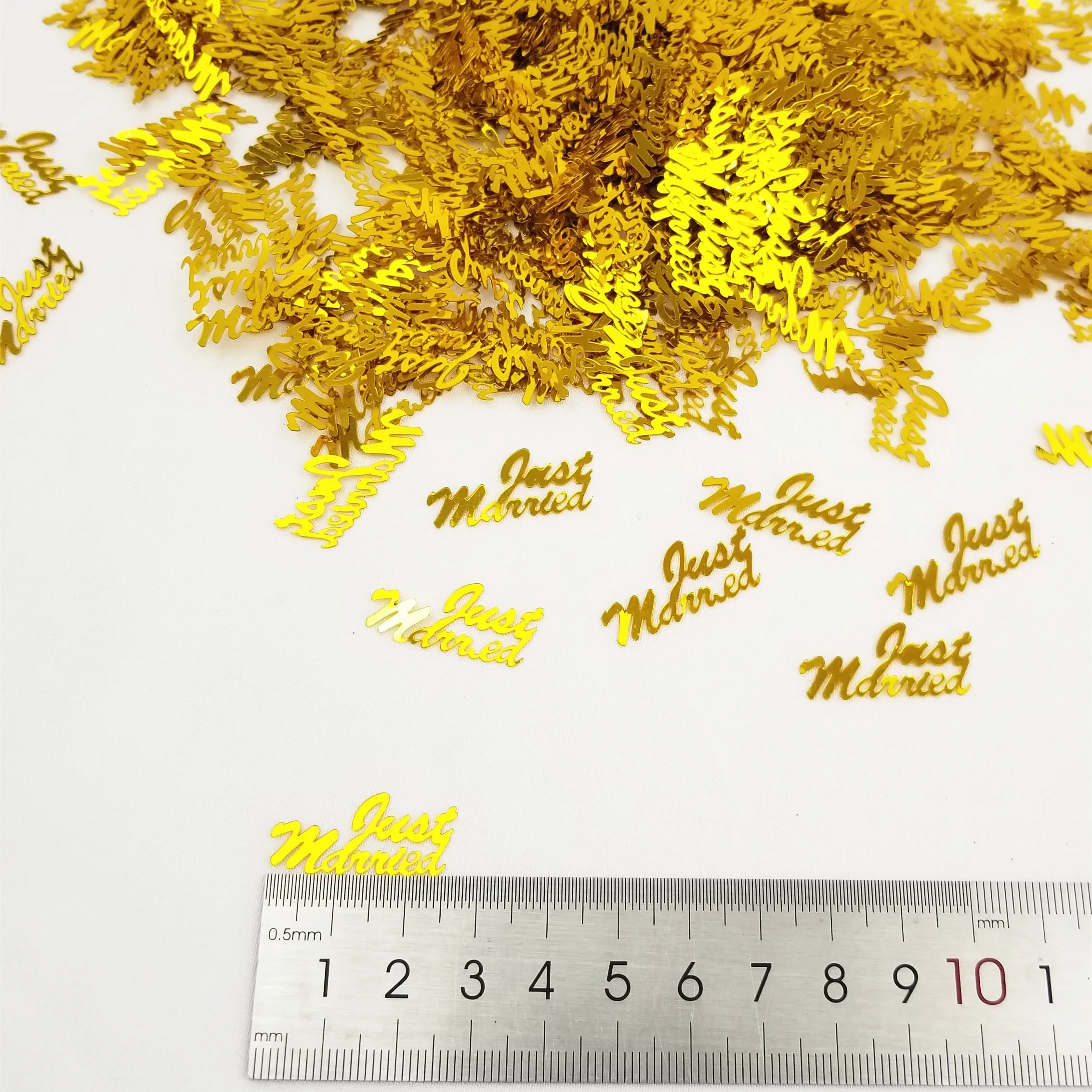 15 г цвета: золотистый синий молодоженов конфетти счастливая Свадебная вечеринка