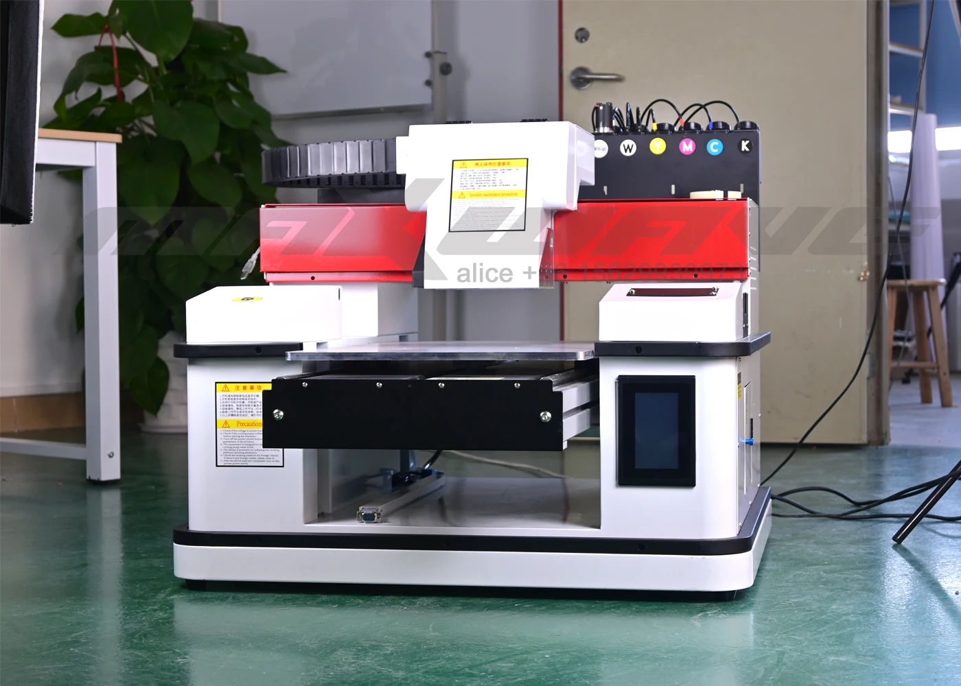 

2880DPI New Model 3D Inkjet Flat UV Printer For Glass Ceramic Tiles Metal