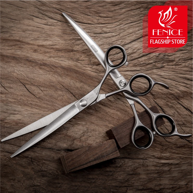 Fenice 7.0/7.5 Inch Professional Pet Scissors Dog Grooming Curved Shears | Дом и сад