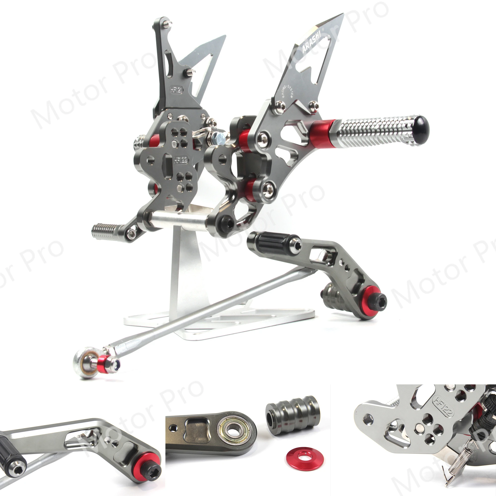 Adjustable Footrest For SUZUKI GSXR 600 750 2011- 2021 Motorcycle Accessories Foot Peg Rearset Pedal GSX R GSX-R GSXR600 GSXR750 |