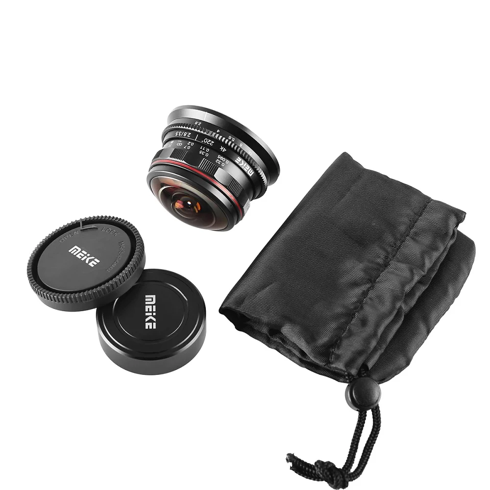 Meike 3 5 мм f2.8 производитель широкоугольный объектив рыбий глаз для Olympus Panasonic Lumix MFT