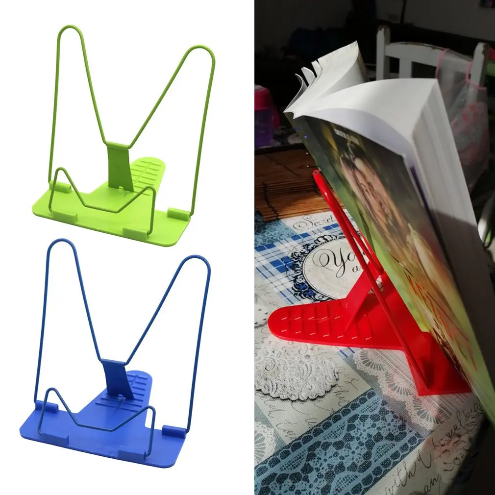 

Bookends Portable Foldable Adjustable Bookend Stand Reading Book Holder Document Holder Base Reading Book Stand