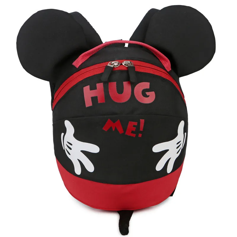 

Disney Minnie Anti-lost children backpack cartoon Mickey kindergarten wandered off prevention backpack boy girl bag bookbag