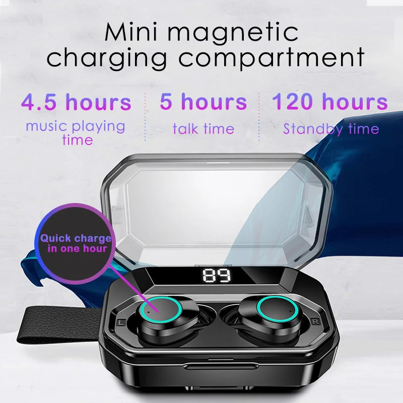 Беспроводные Bluetooth наушники X6 Pro гарнитура наушники-вкладыши портативное