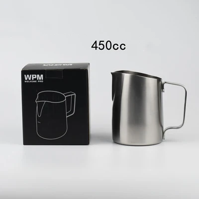 Кувшин для кофе, молока из нержавеющей стали кувшин для крема Pull Flower Cup вспениватель молока для кофе латте арт молоко пена инструмент посуда для кофе - Цвет: D