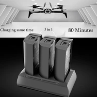 battery charger for parrot bebop 2 dronefpv balanced battery 3 in 1 fast charger adapter charging same time drone accessories w