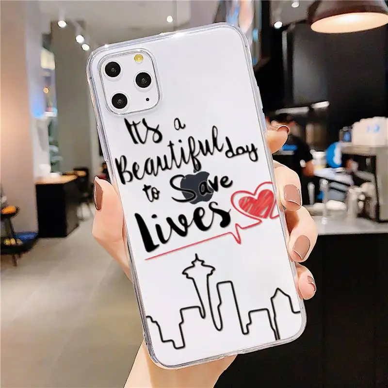 

Best friend sister Greys Anatomy Phone Case Transparent soft For iphone 5 5s 5c se 6 6s 7 8 11 12 plus mini x xs xr pro max