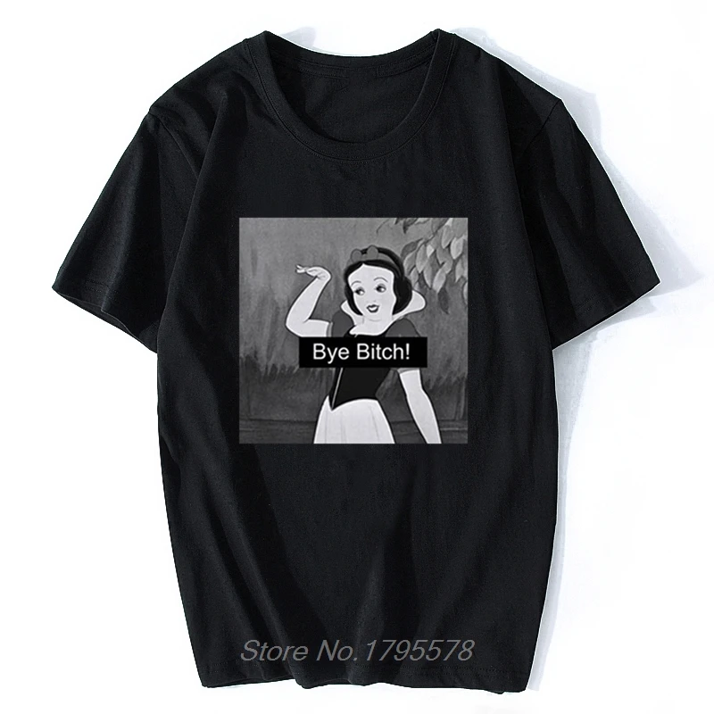 Harajuku персональные герои мультфильмов I Don't Care Футболка с принтом буквами для