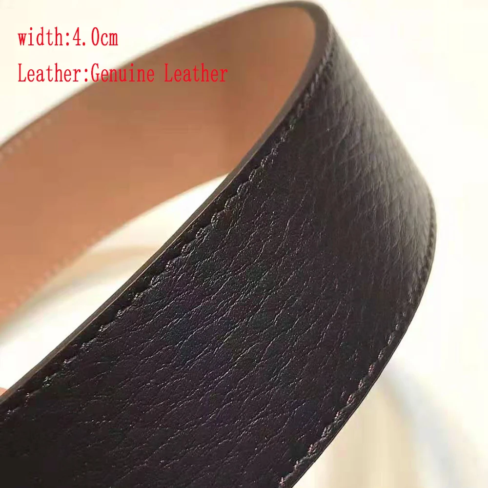 

4.0CM For Men Luxury Brand Designer Classic Casual Letter Belt 1:1High Quality Copy Belts Original Packaing