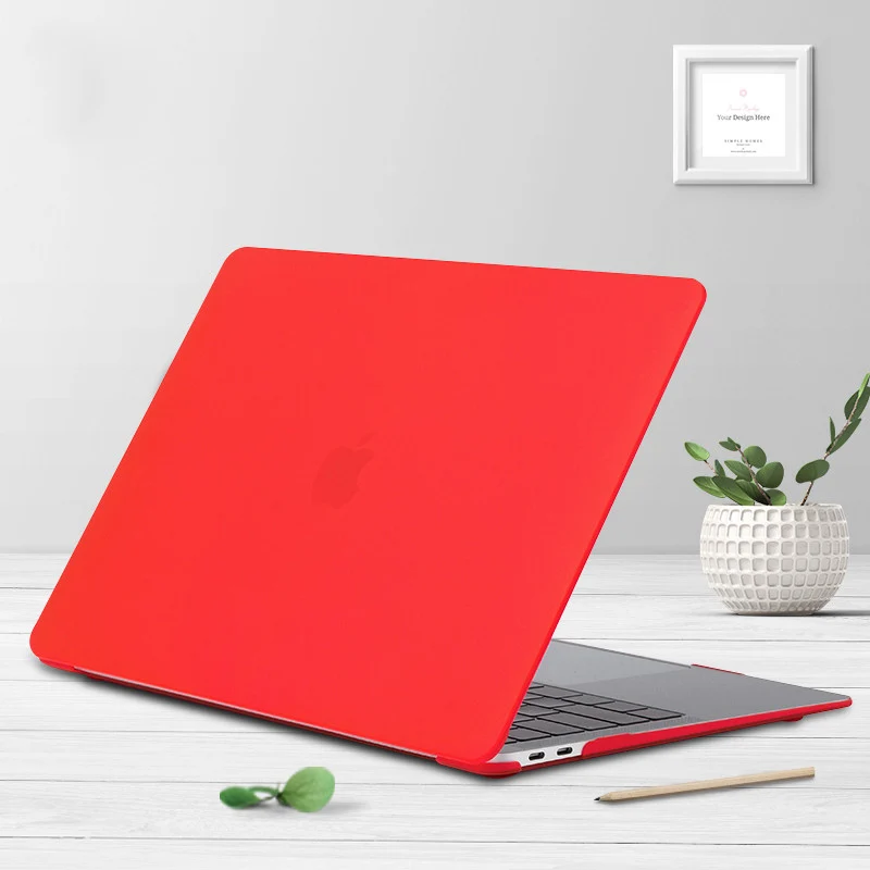 Чехол для ноутбука MacBook Pro 2017 2018 2019 Retina 13 15 дюймов Матовый Жесткий пластиковый с