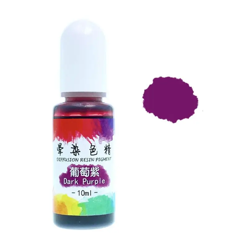 24 Colours Epoxy Pigment Liquid Colorant Dye Ink Diffusion Resin Jewelry Makin B85D | Украшения и аксессуары