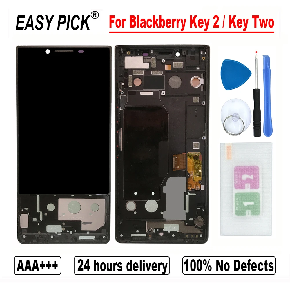 ЖК дисплей для Blackberry Key 2/KeyTwo кодирующий преобразователь сенсорного экрана в