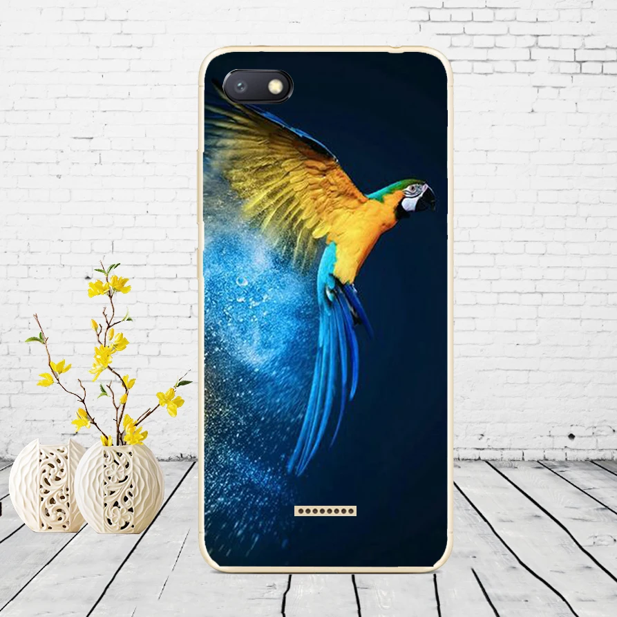 D8 Силиконовый чехол для xiaomi redmi 6a защитный чехол Мягкий ТПУ чехол для телефона Чехлы для xiaomi redmi 6A чехол бампер 6a Coque - Color: D8