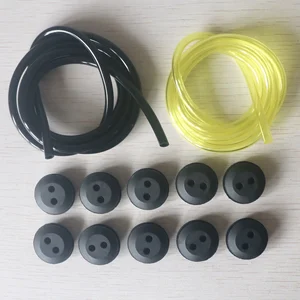 Резиновая втулка для топливного бака, с 2 отверстиями, 10 шт.