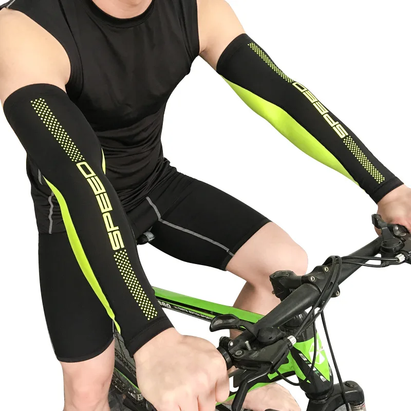 

1pc Arm Sleeve Long Breathable Sunshade Protective Hand Elbow Protection Cover Outdoor Cycling Arm Warmers