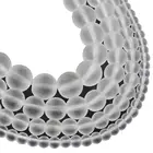 Натуральные бусины-разделители для женских браслетов 4, 6, 8, 10, 12 мм