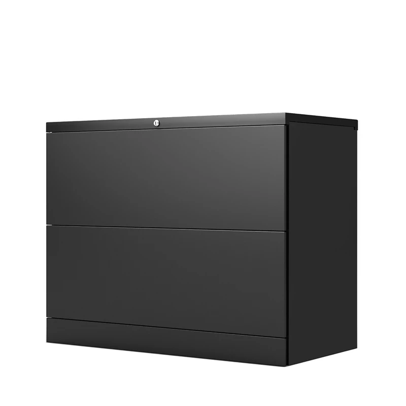 

2 Drawer lateral File Cabinet,A4, F4, letter sized and legal sized,Metal Steel Filing Cabinet with Lock,Anti-tilt Structure