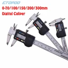 Электронный штангенциркуль, нержавеющая сталь, 0-70100150200300 мм